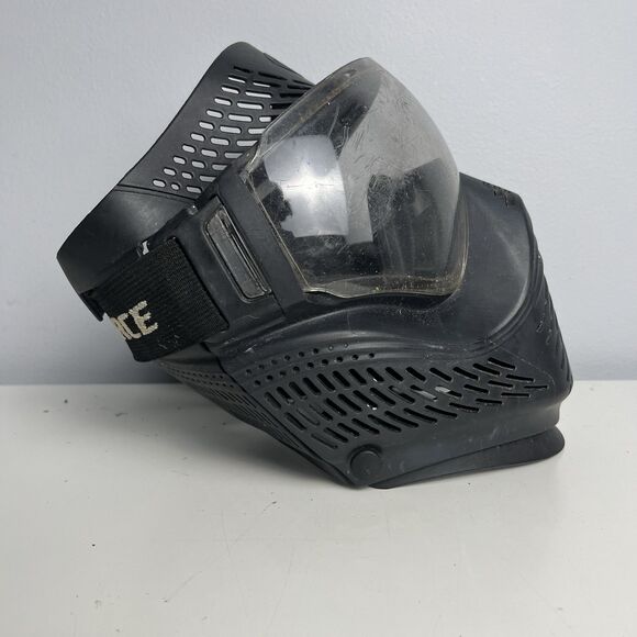 V-Force Grill 2.0 Paintball Mask - Black - Clear Visor - Adjustable Sizing - Picture 7 of 8
